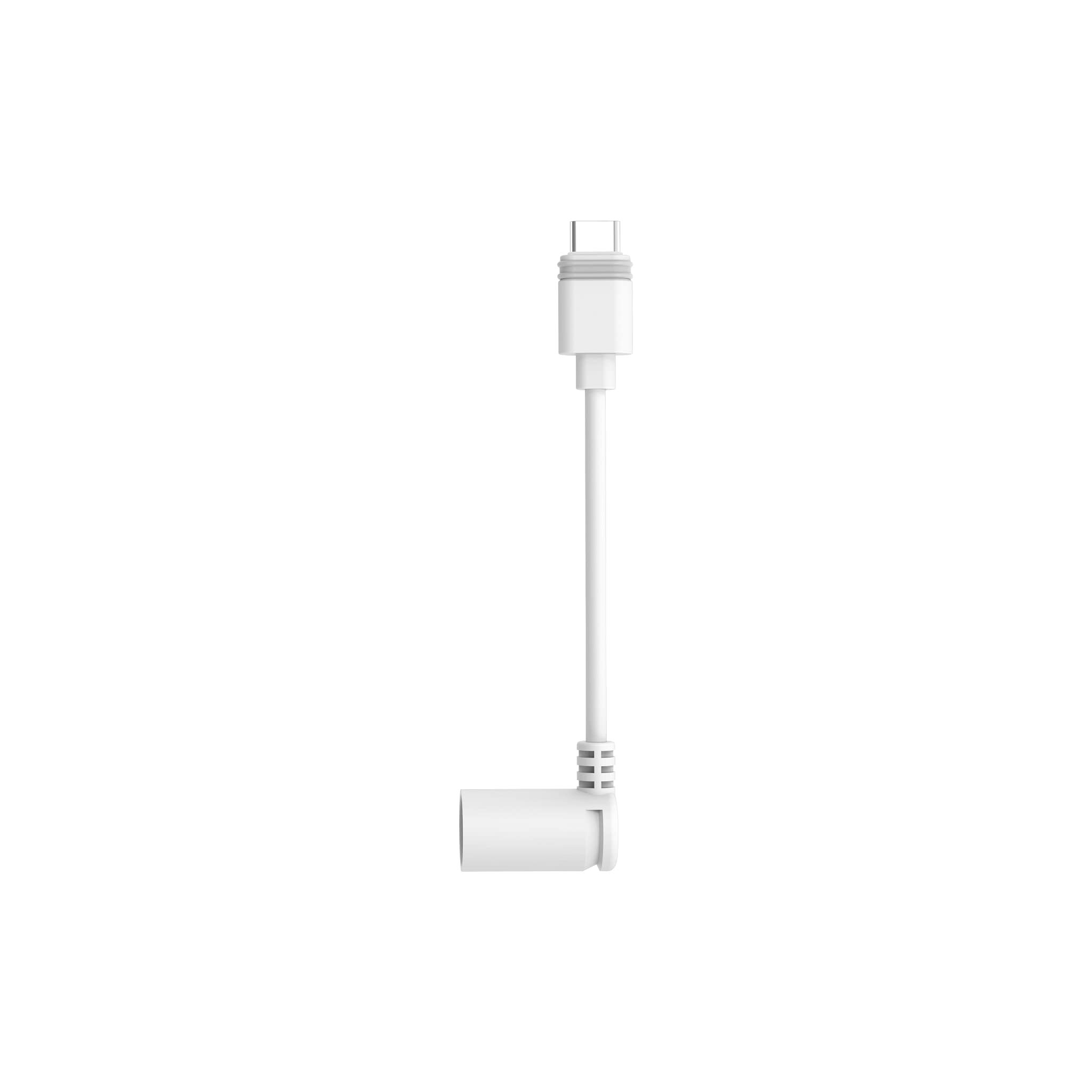Ring Barrel Plug to USB-C Adapter for USB-C Cameras and Barrel Plug Solar Panels - Black I For Solar Panel (1st Gen), Super Solar Panel, Stick Up Cam Pro, Spotlight Cam Plus, Spotlight Cam Pro
