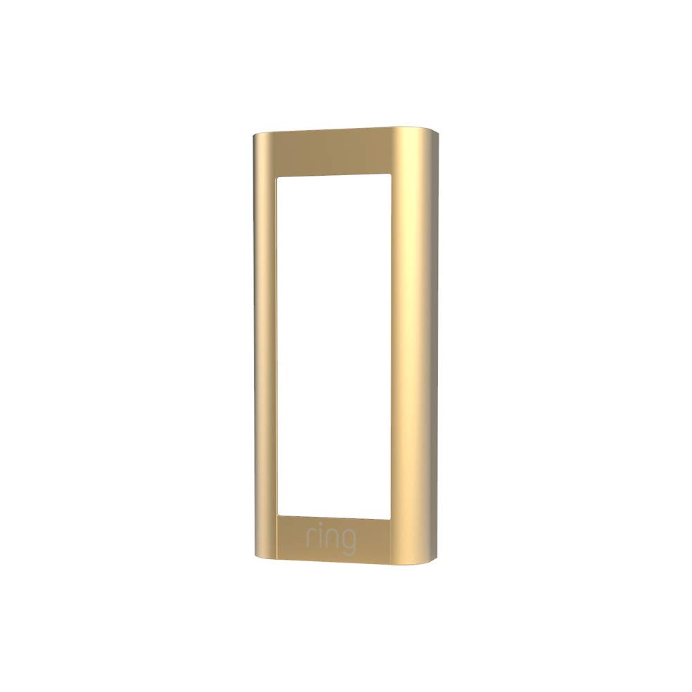 Ring Wired Doorbell Pro (Video Doorbell Pro 2) Faceplate - Gold Metal