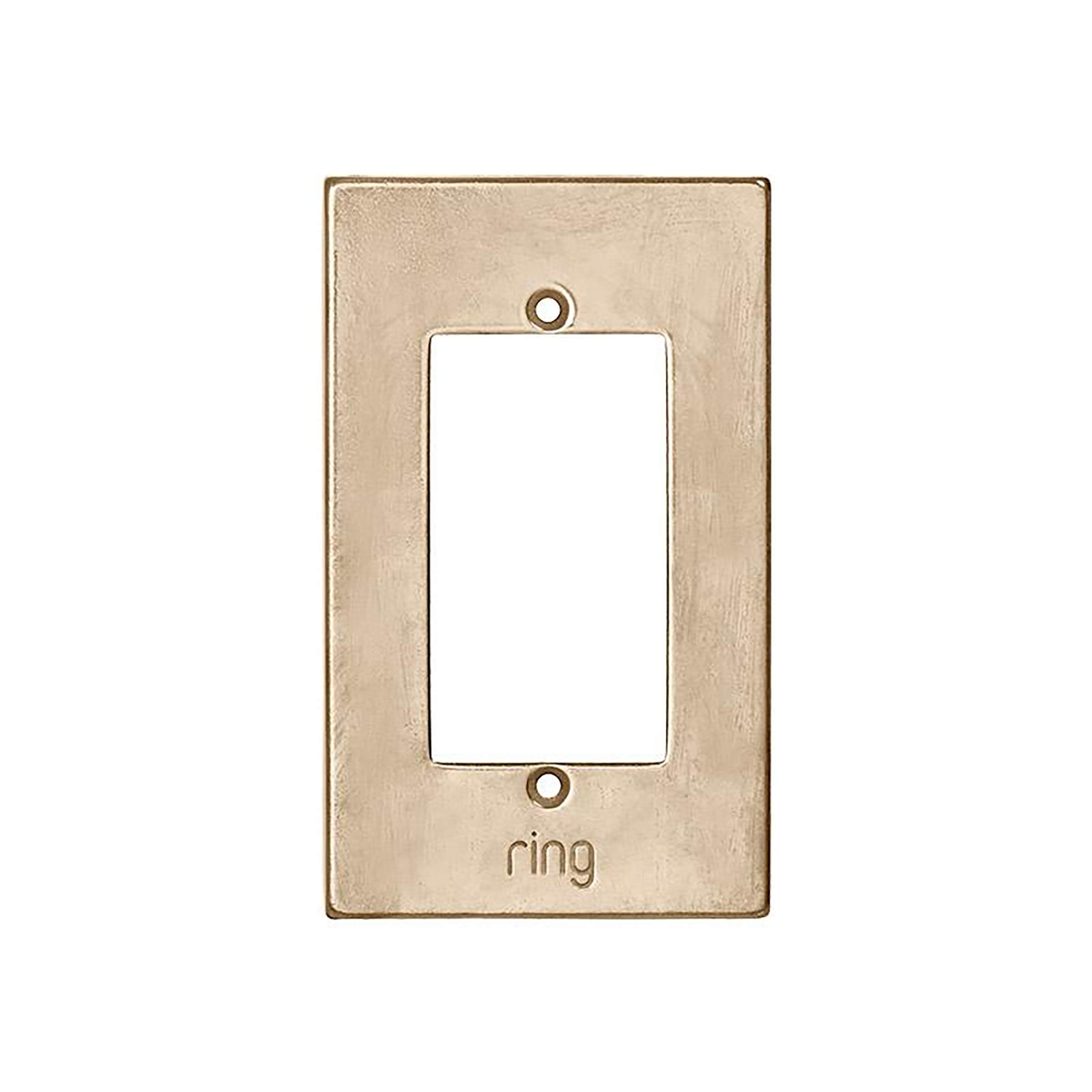 Ring Video Doorbell Elite Faceplate - Silicon Bronze Light